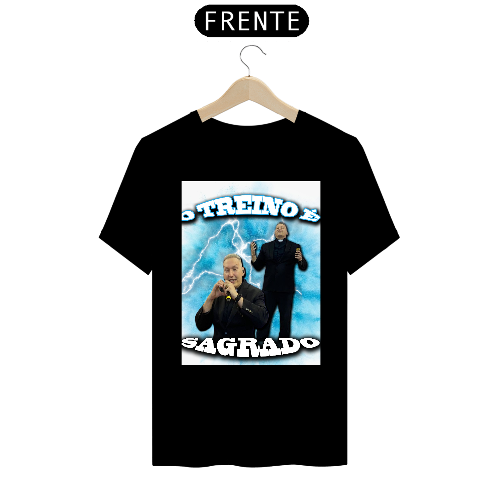 Camiseta 'O Treino é Sagrado'