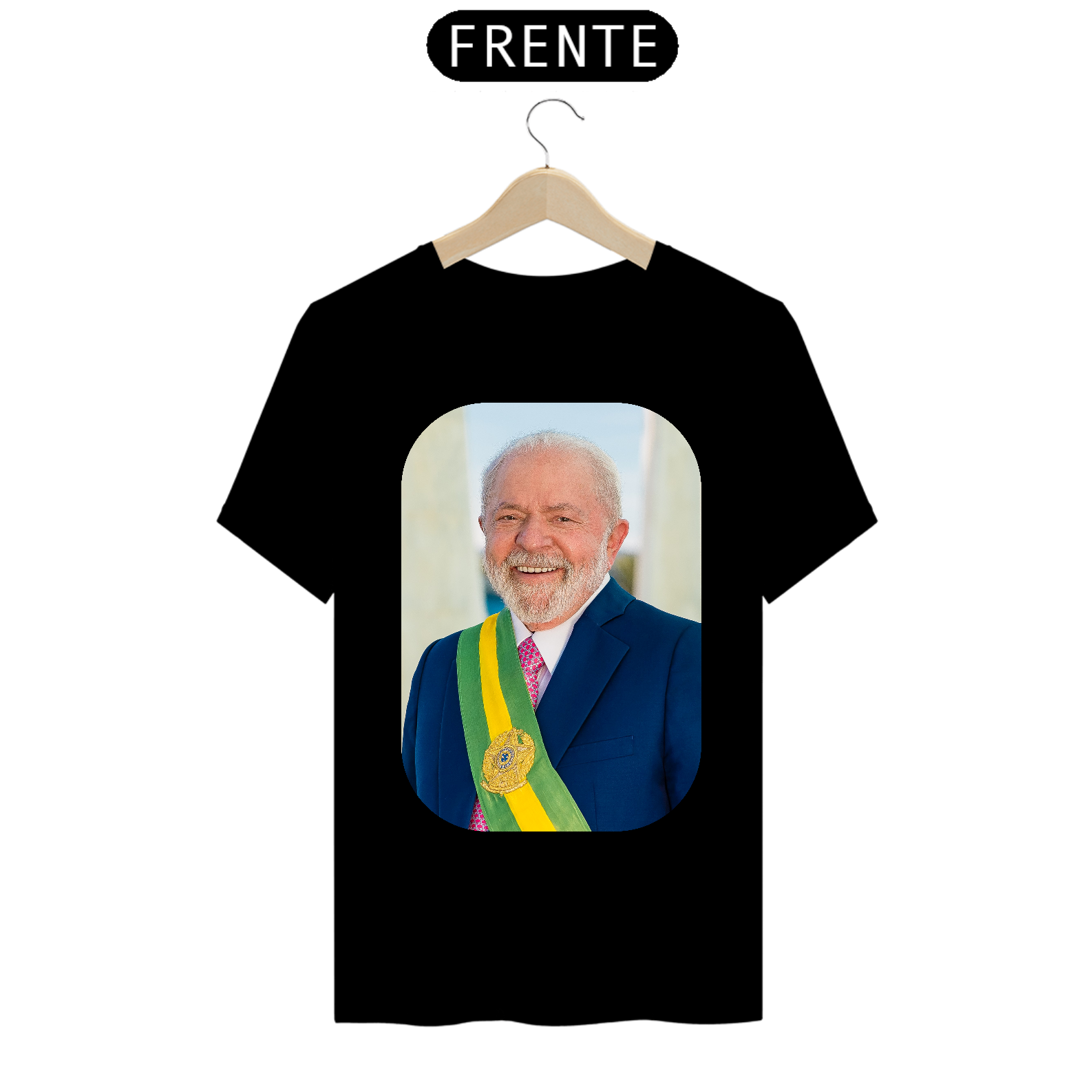 Nome do produto  Camiseta - LULA - Presidente