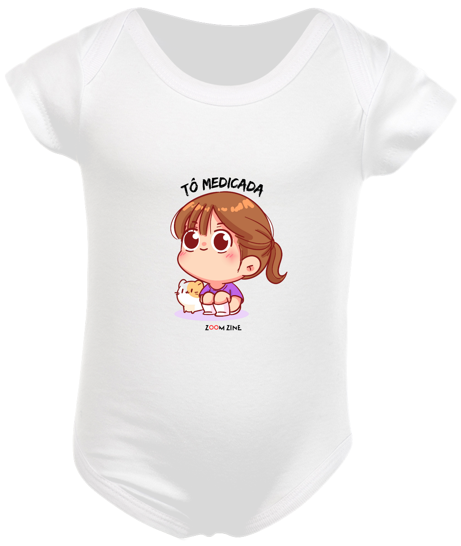 Body Infantil Tô Medicada