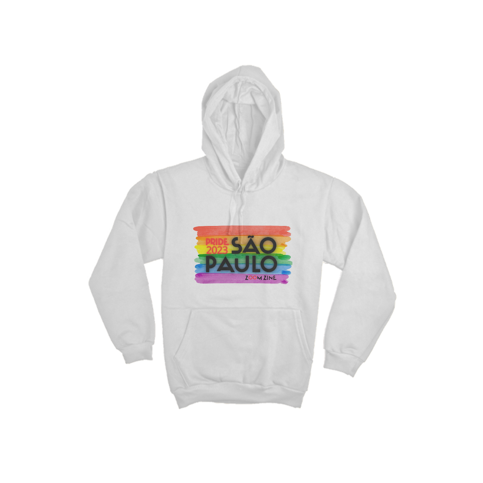 Moletom Canguru Pride Arco-Íris