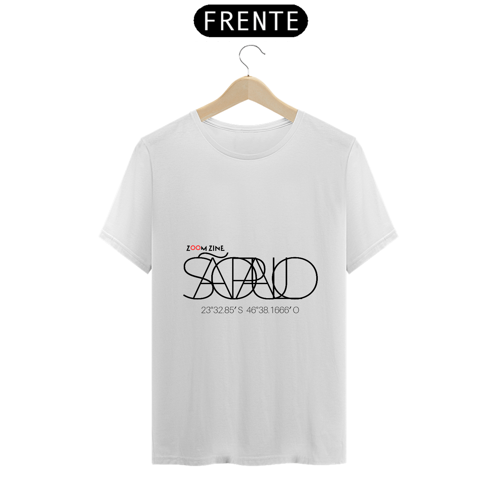 Camiseta Coordenadas