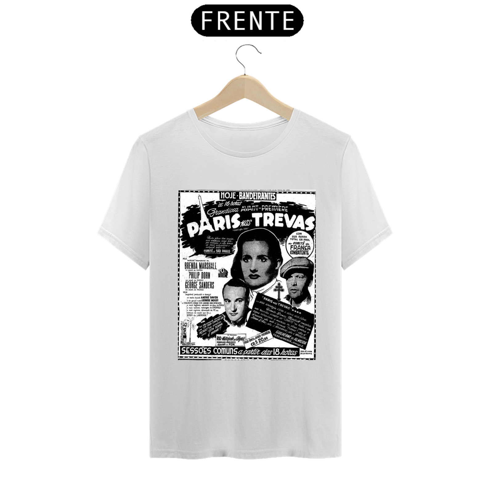 Camiseta Cinema Antigo 7