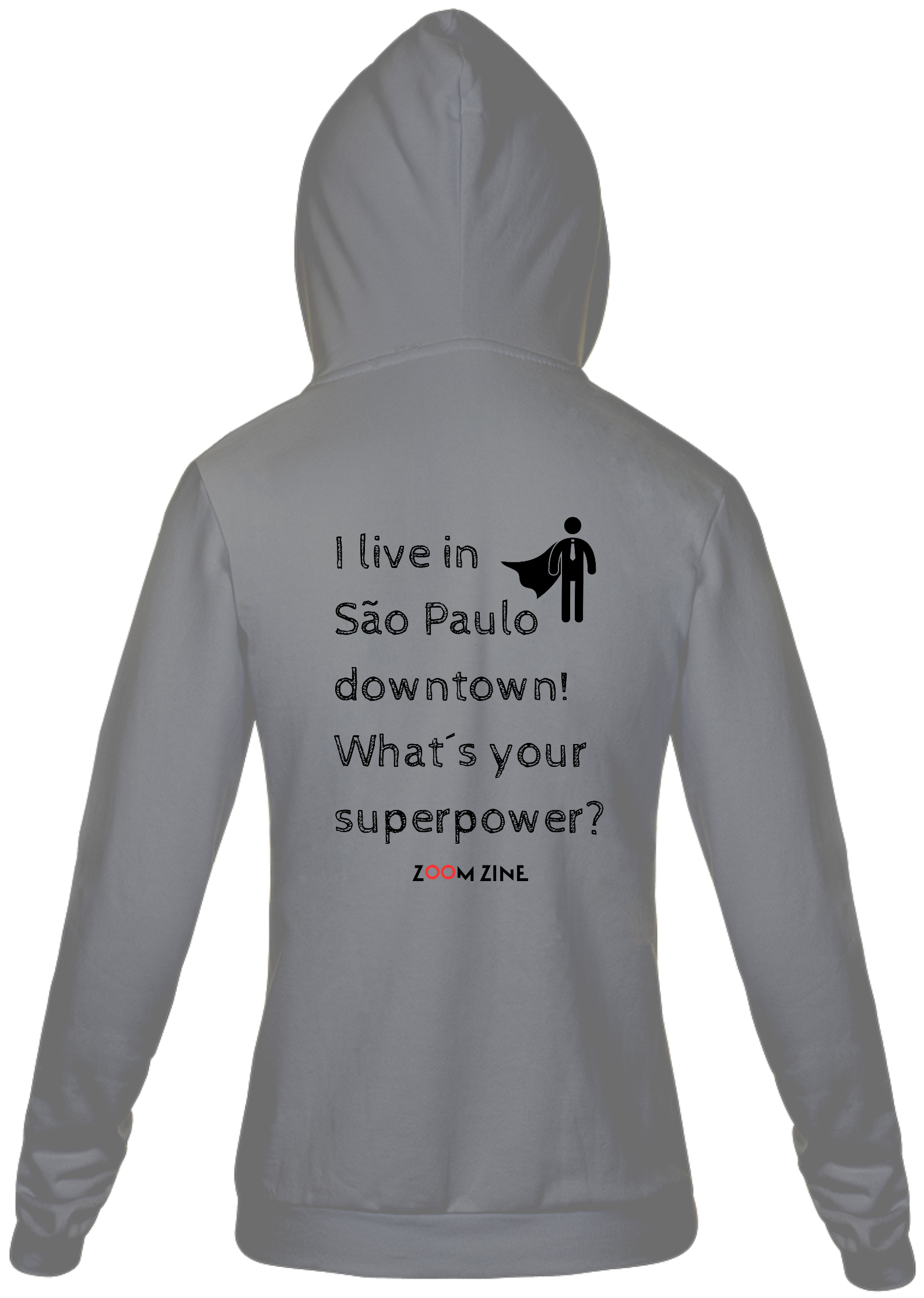 Moletom Zíper Superpower