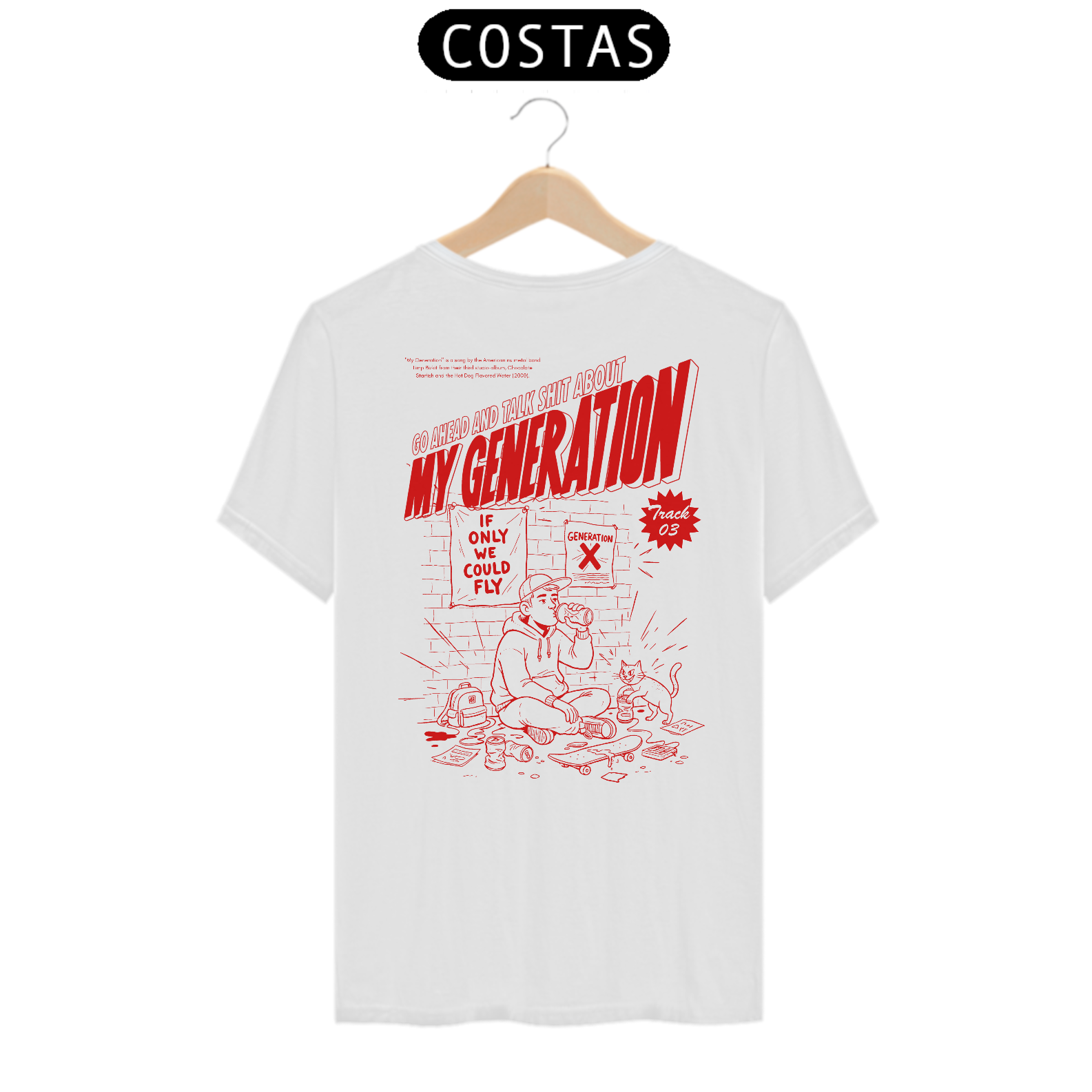 Camiseta Limp Bizkit My Generation (Estampa nas Costas)