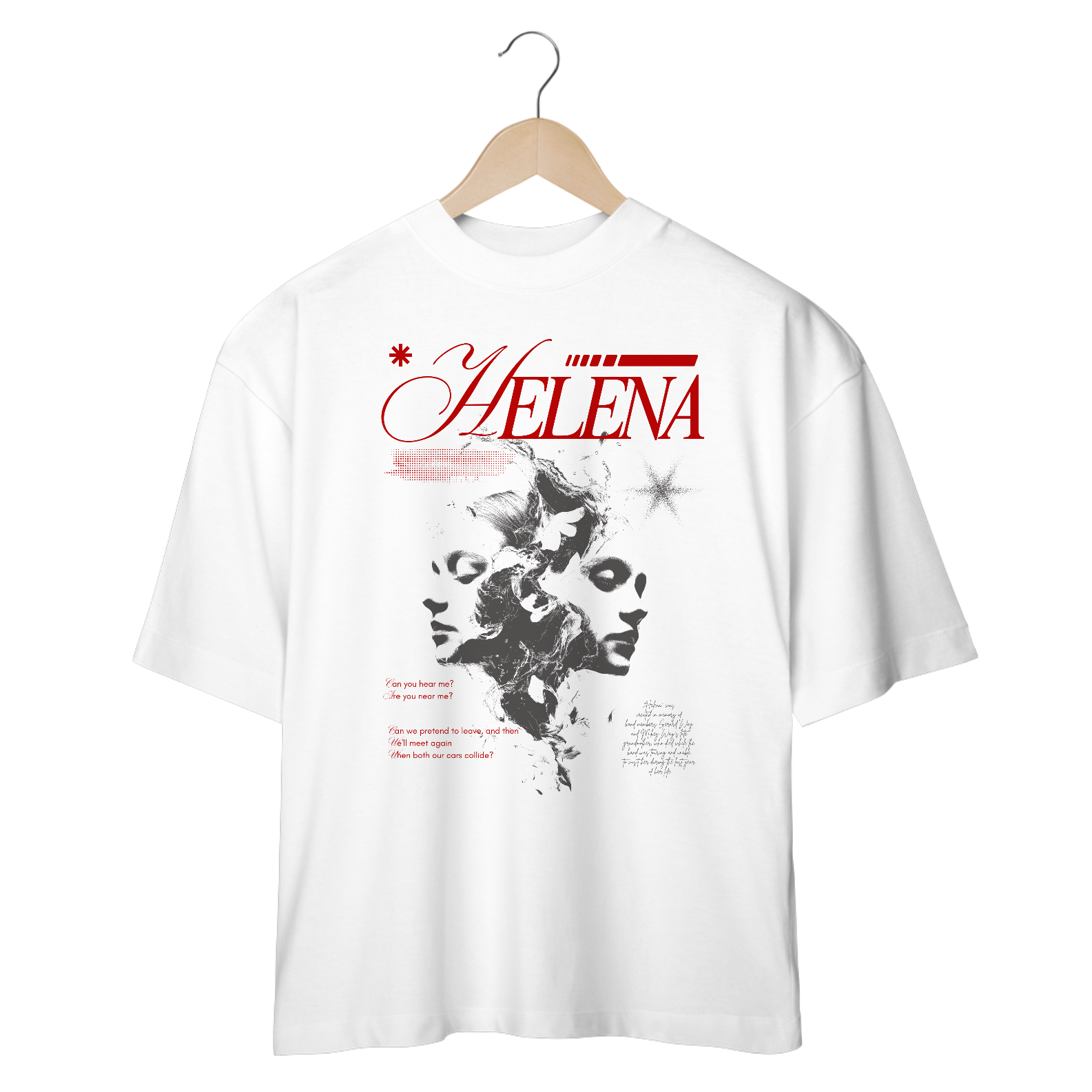Camiseta Oversized My Chemical Romance Helena