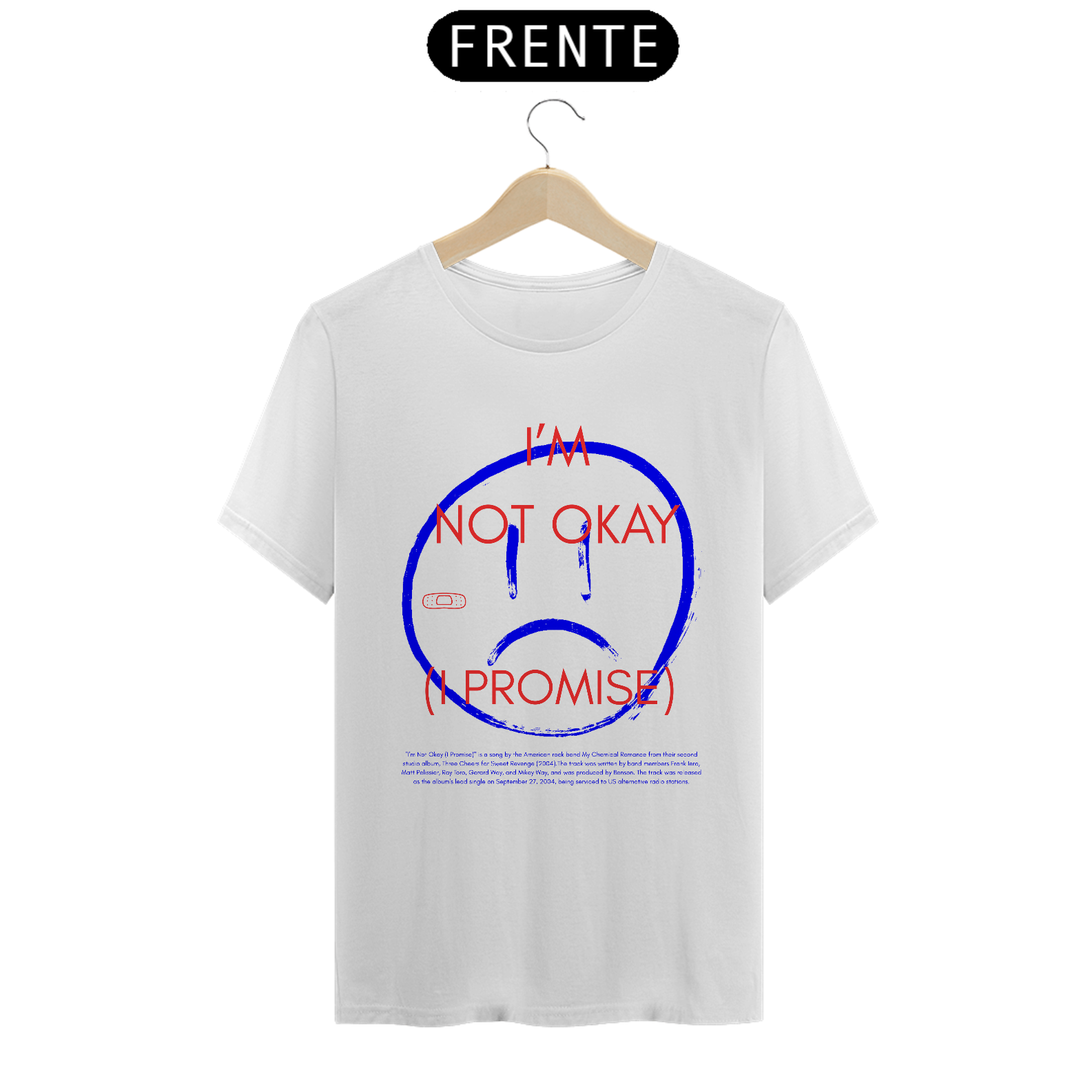 Camiseta My Chemical Romance I''m Not Okay (I Promise)