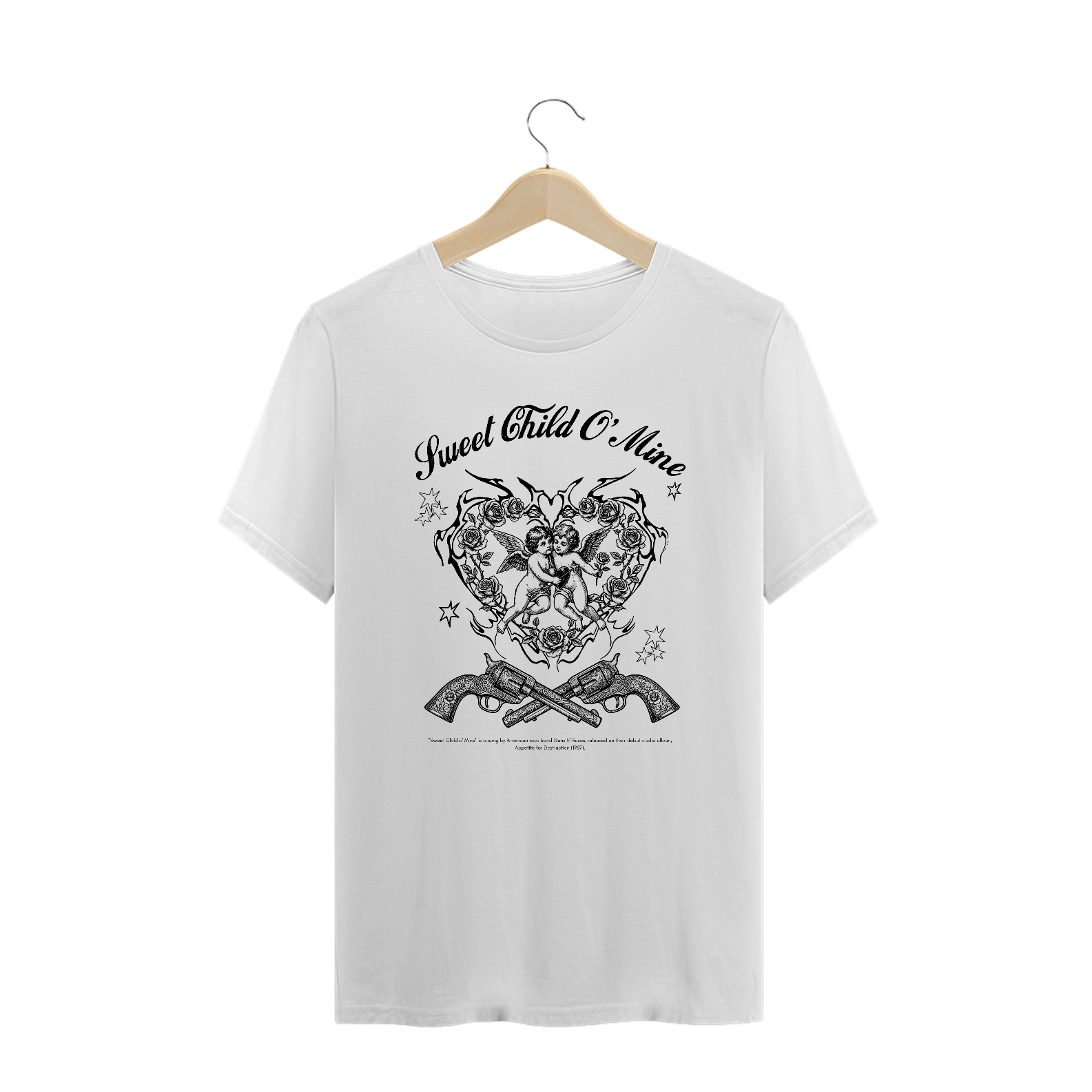 Camiseta Plus Size Guns N' Roses Sweet Child O' Mine V2 