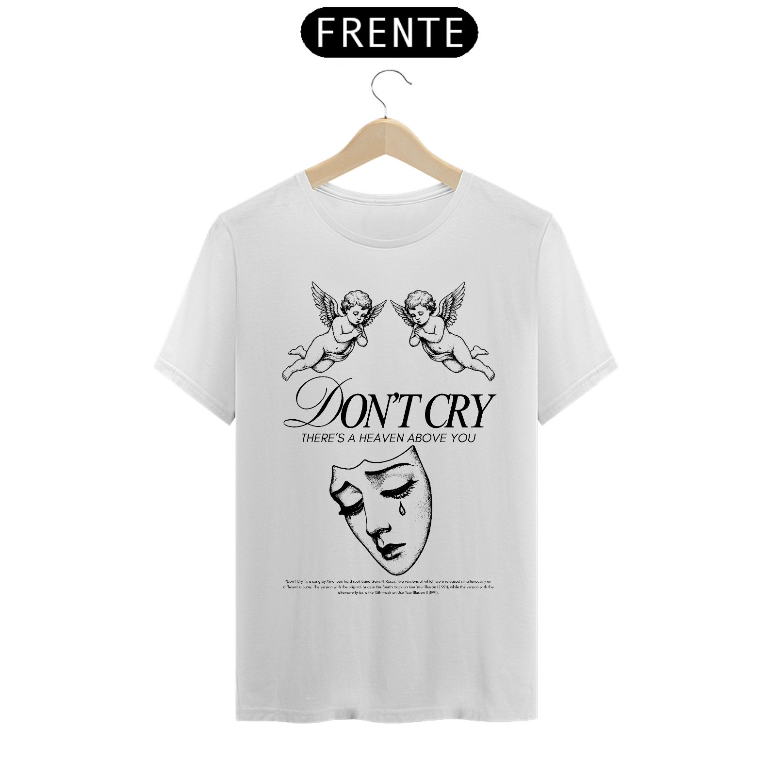 Camiseta Guns N' Roses Don't Cry 