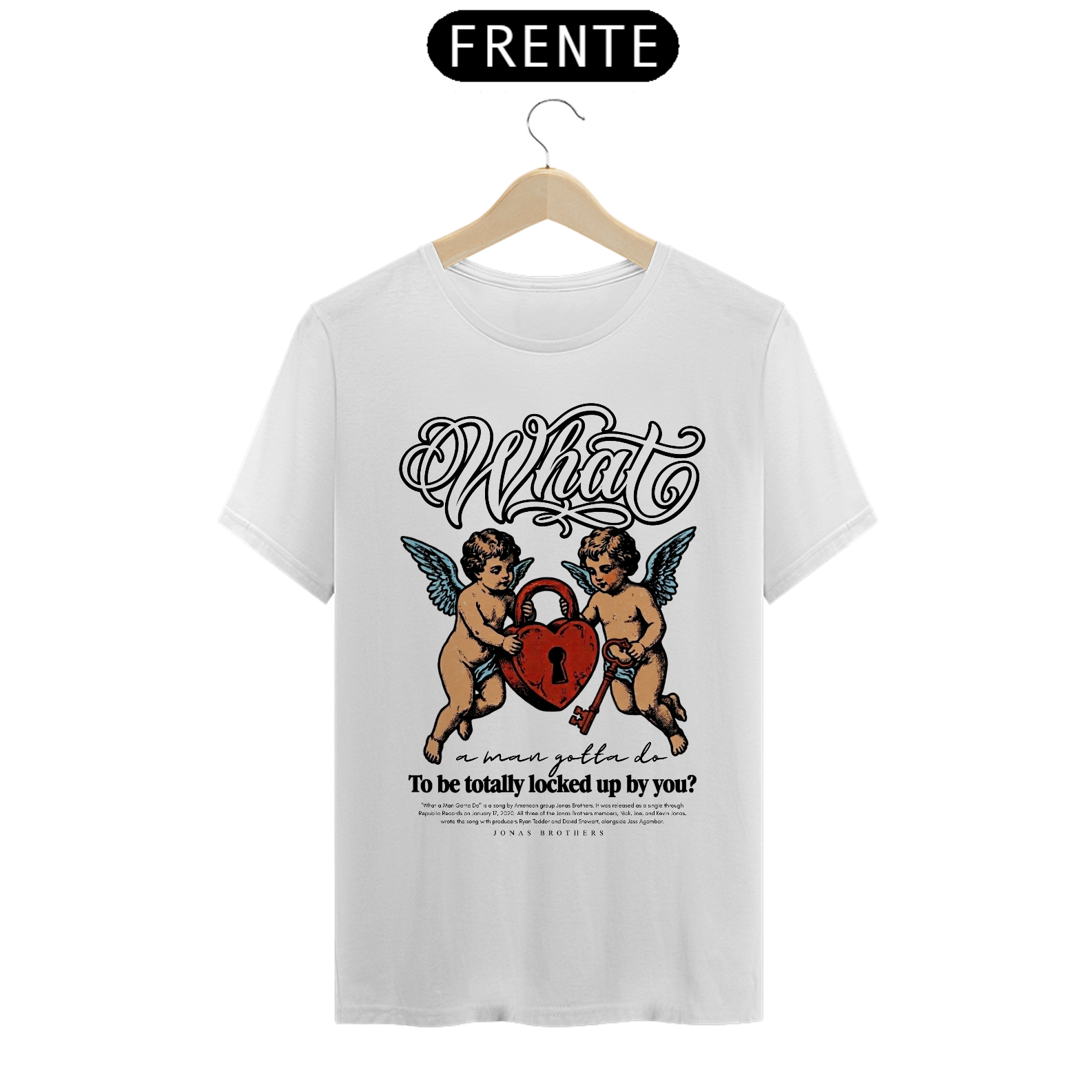 Camiseta Jonas Brothers What a Man Gotta Do