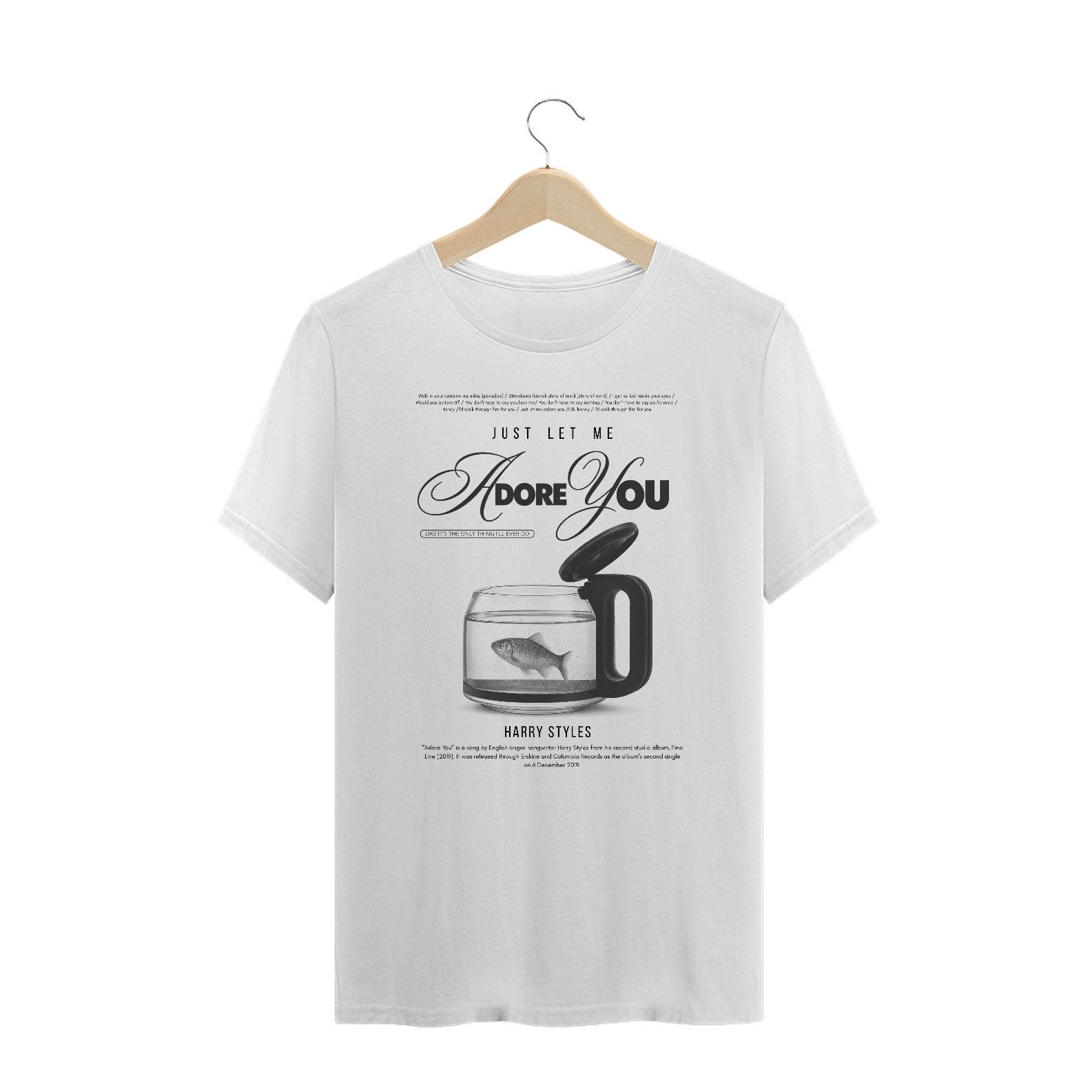 Camiseta Plus Size Harry Styles Adore You