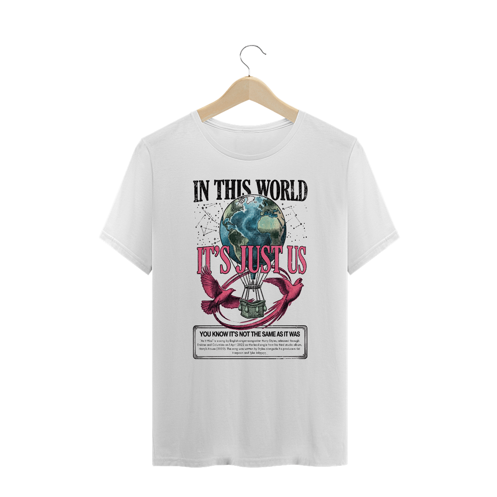 Camiseta Plus Size Harry Styles As It Was V2