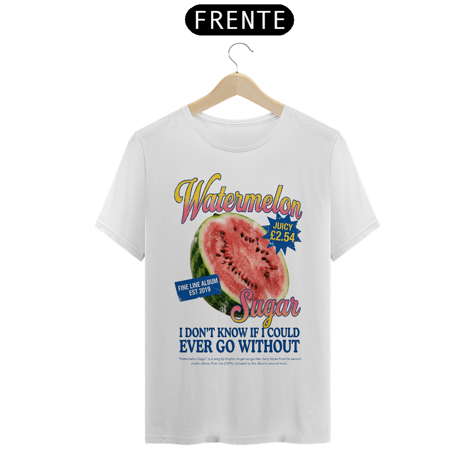 Camiseta Harry Styles Watermelon Sugar 