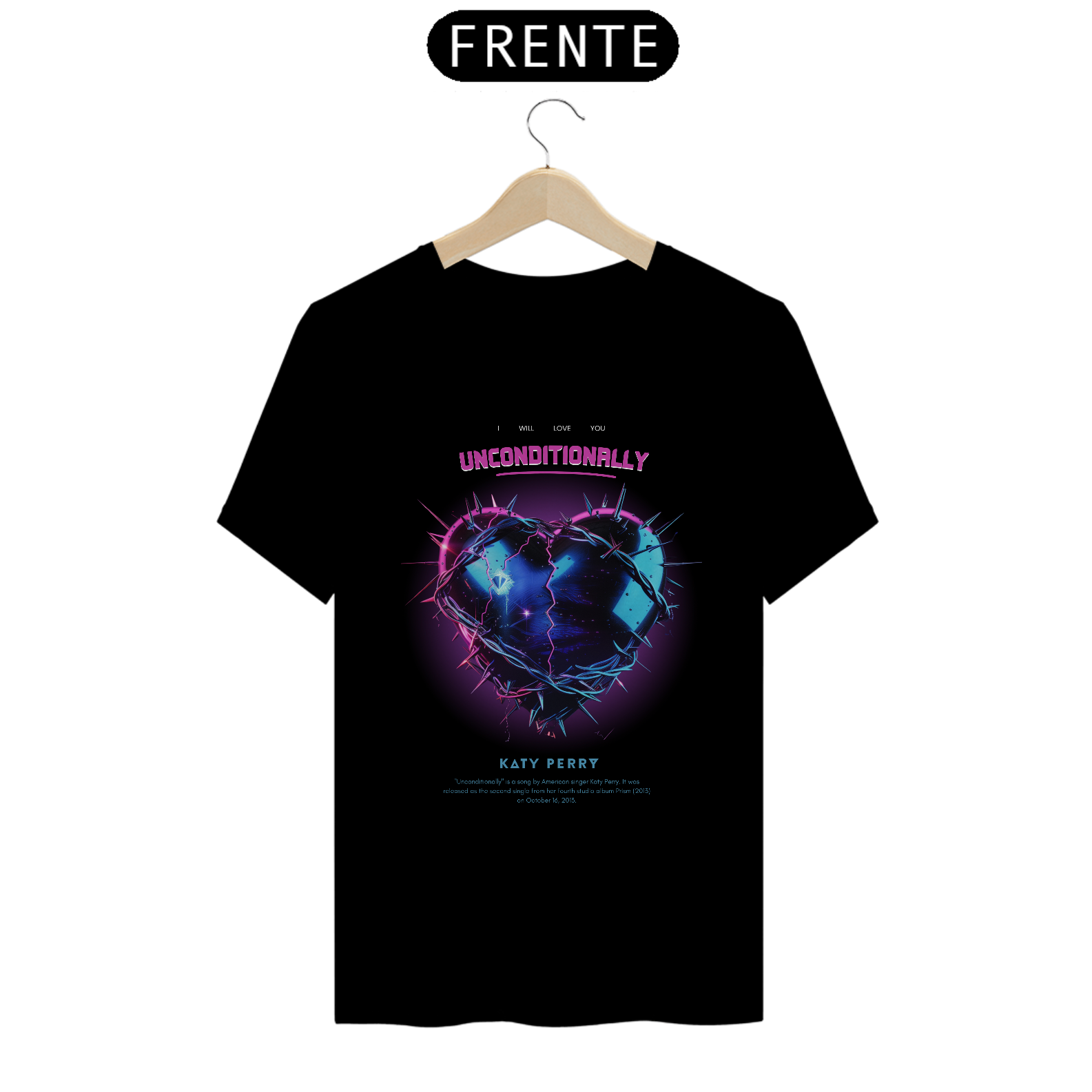 Camiseta Katy Perry Unconditionally