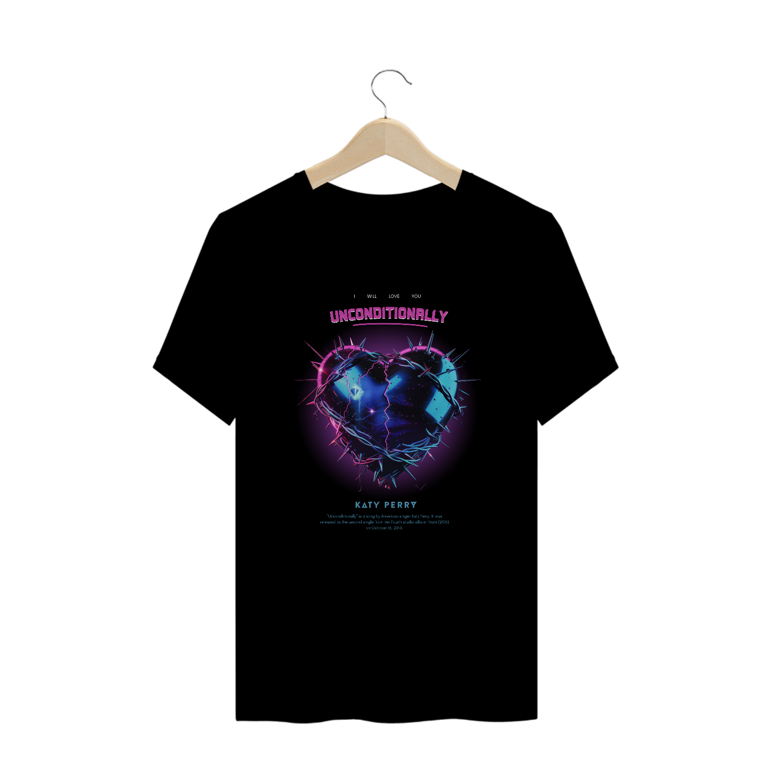 Camiseta Plus Size Katy Perry Unconditionally