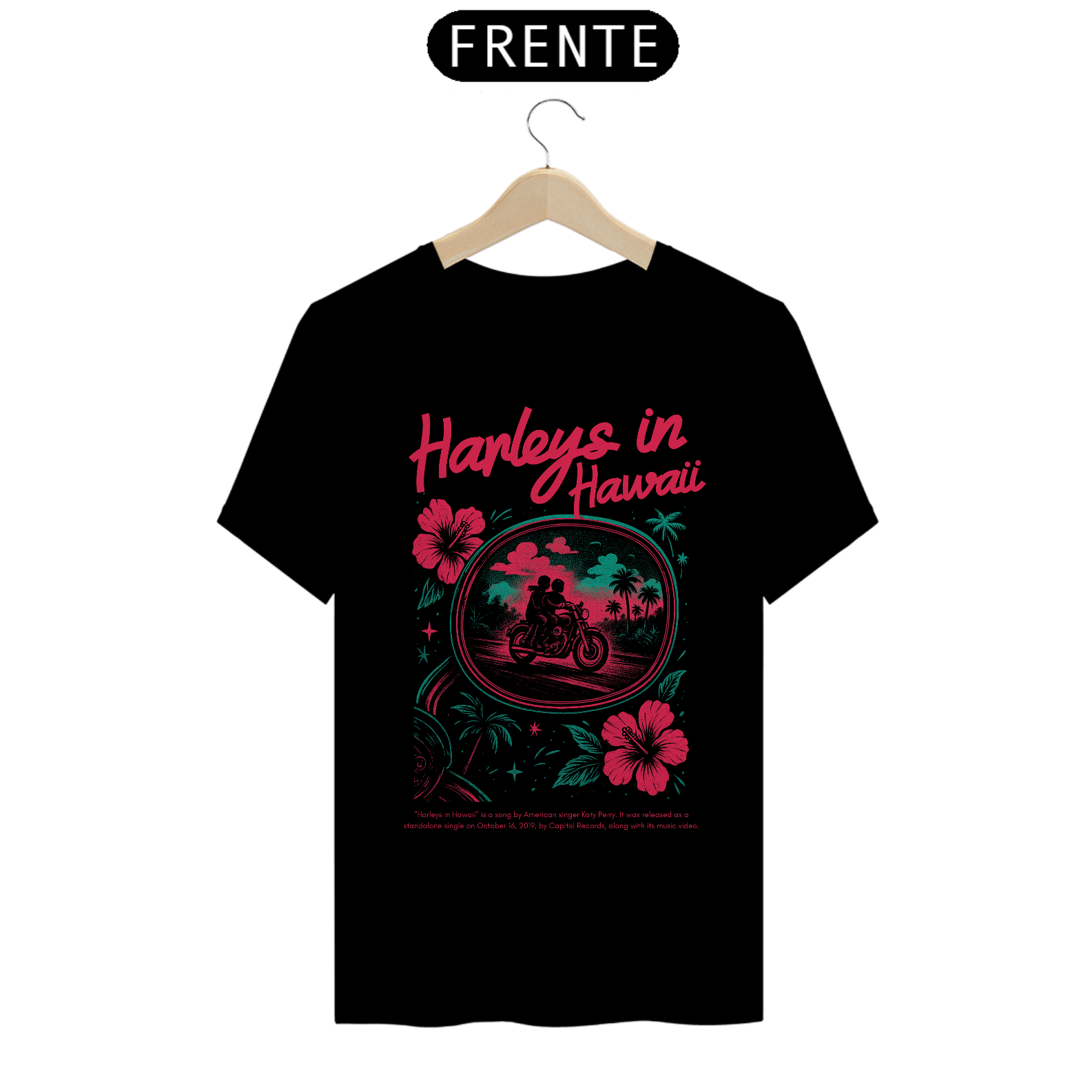 Camiseta Katy Perry Harleys in Hawaii