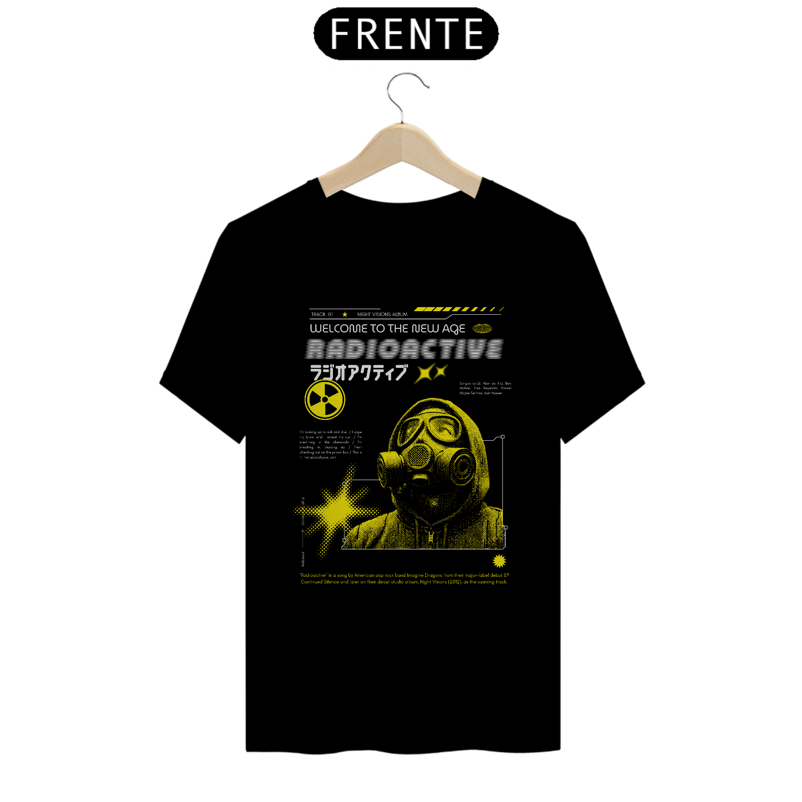 Camiseta Imagine Dragons Radioactive #2