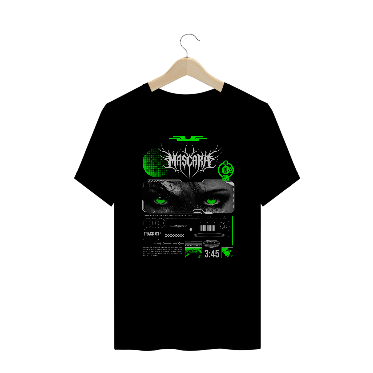 Camiseta Plus Size Deftones Mascara