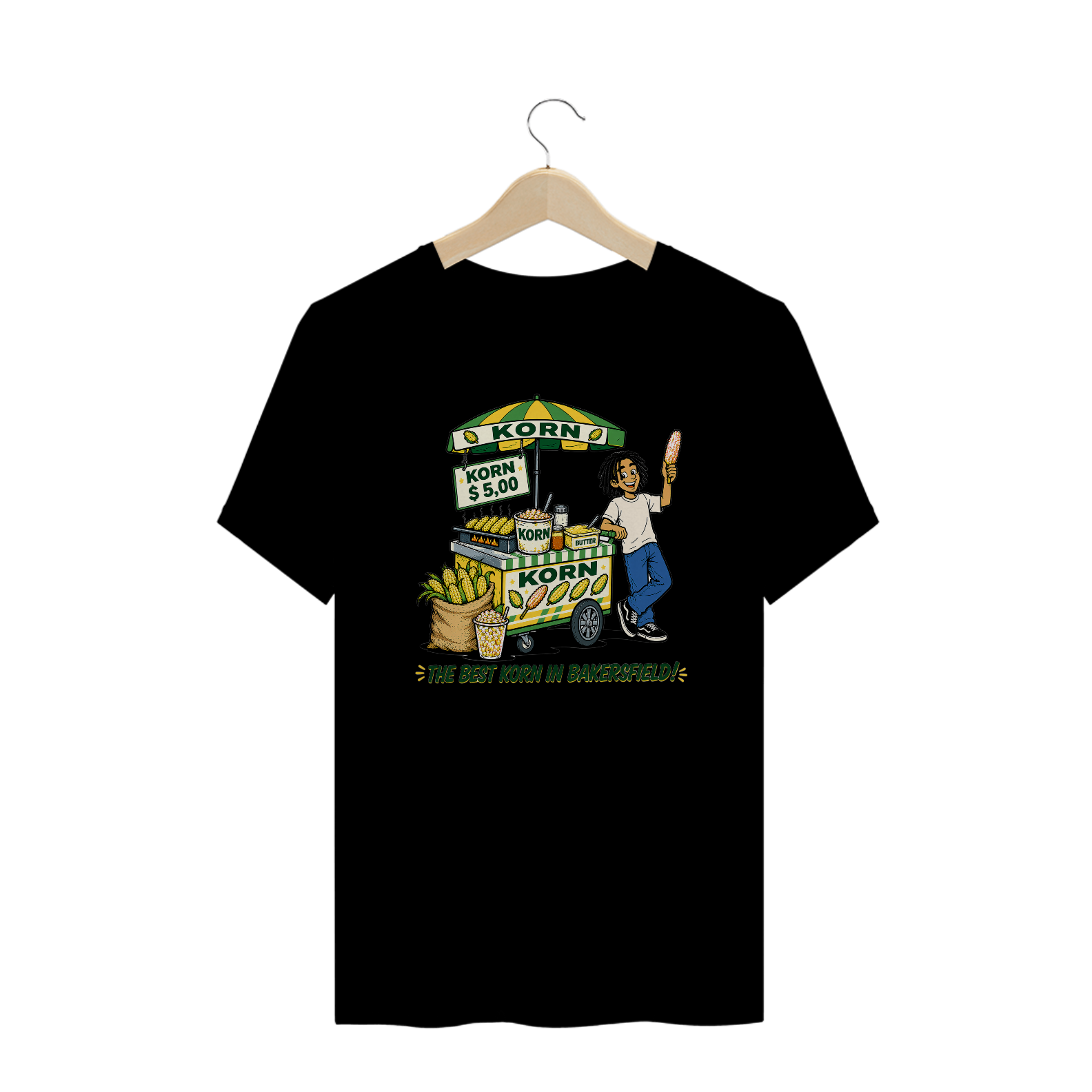Camiseta Plus Size Korn 
