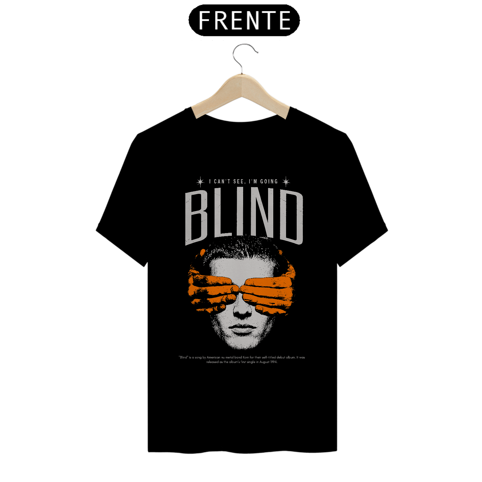 Camiseta Korn Blind