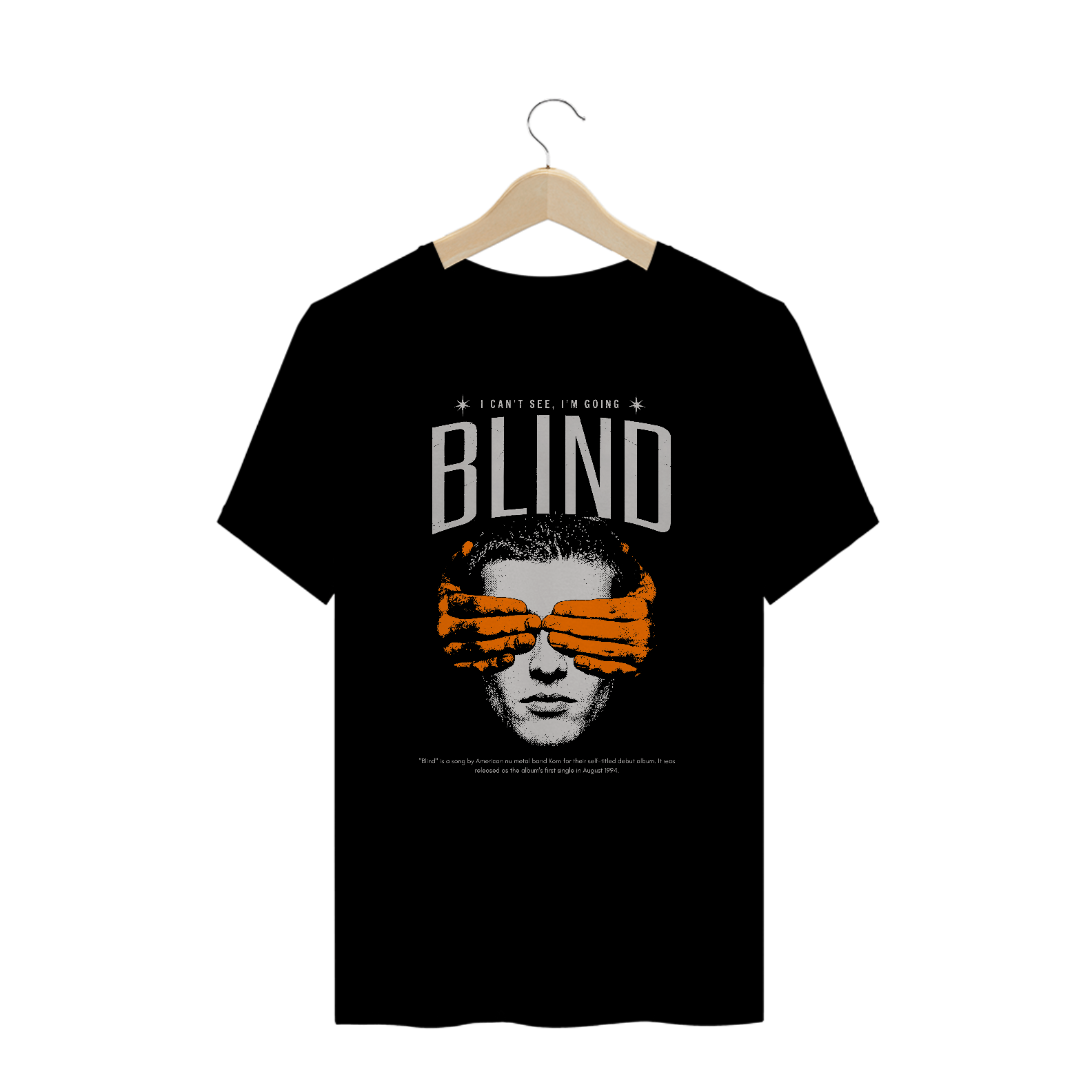 Camiseta Plus Size  Korn Blind