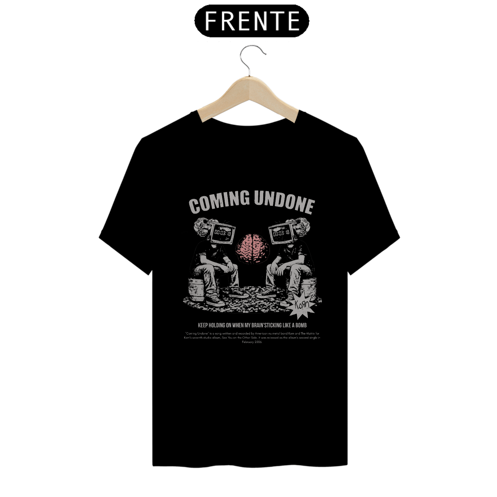 Camiseta Korn Coming Undone V2