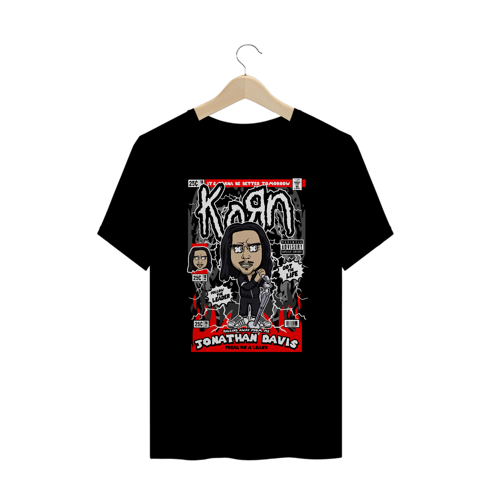 Camiseta Plus Size Funko Pop Korn 