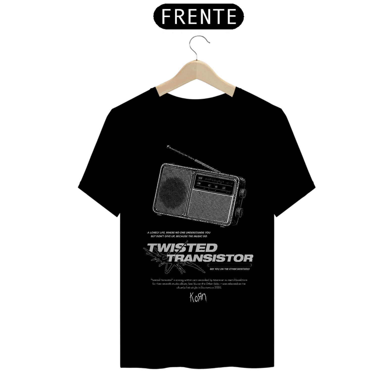 Camiseta Korn Twisted Transistor