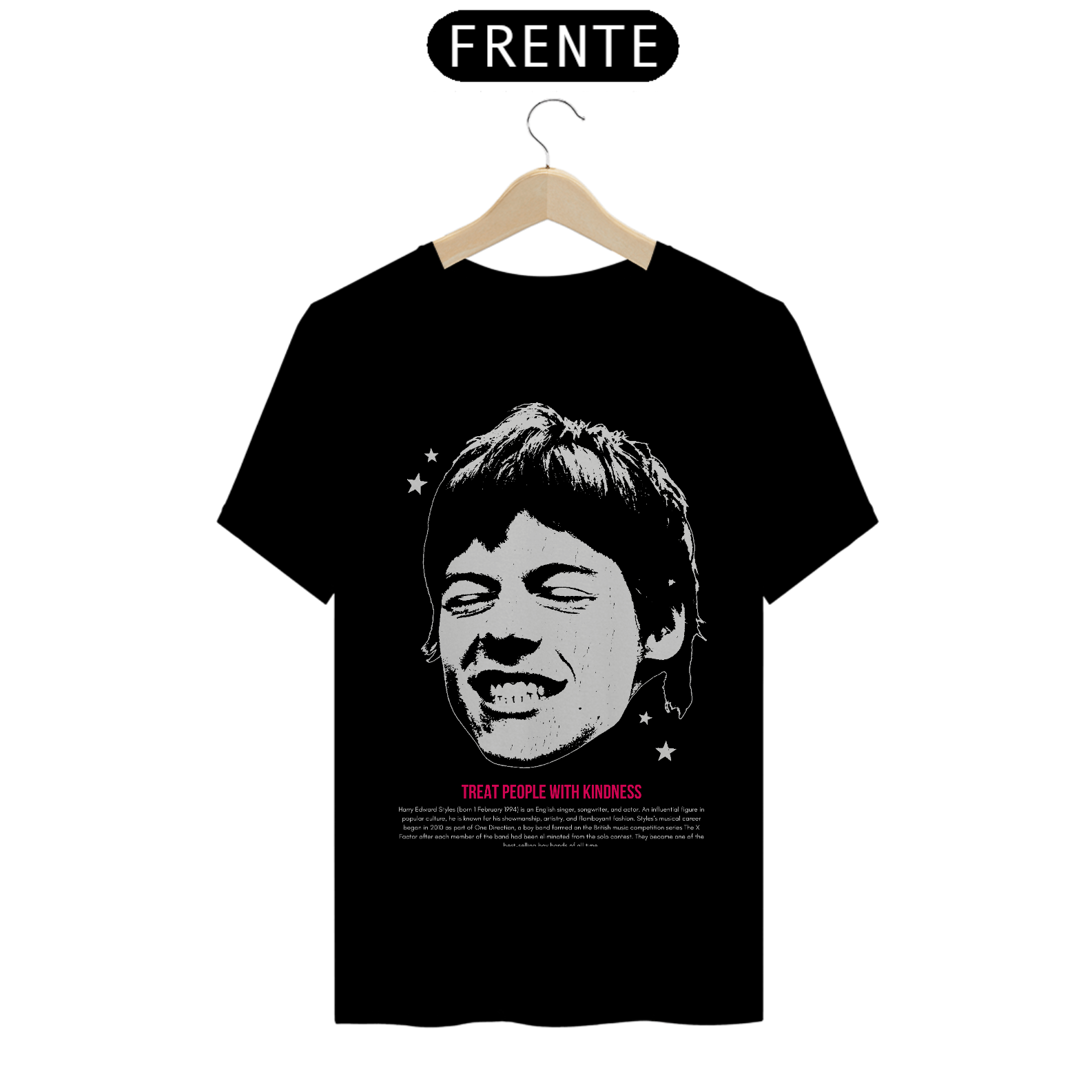 Camiseta Harry Styles Treat People With Kindness