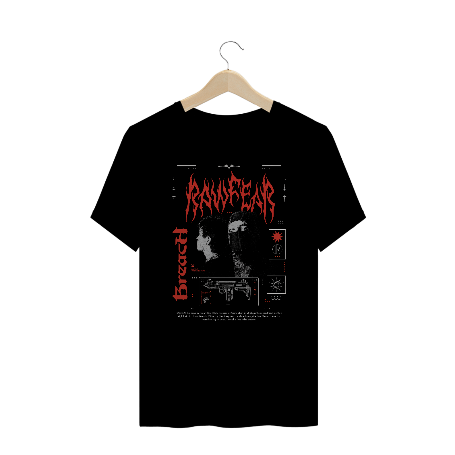 Camiseta Plus Size Twenty One Pilots RAWFEAR