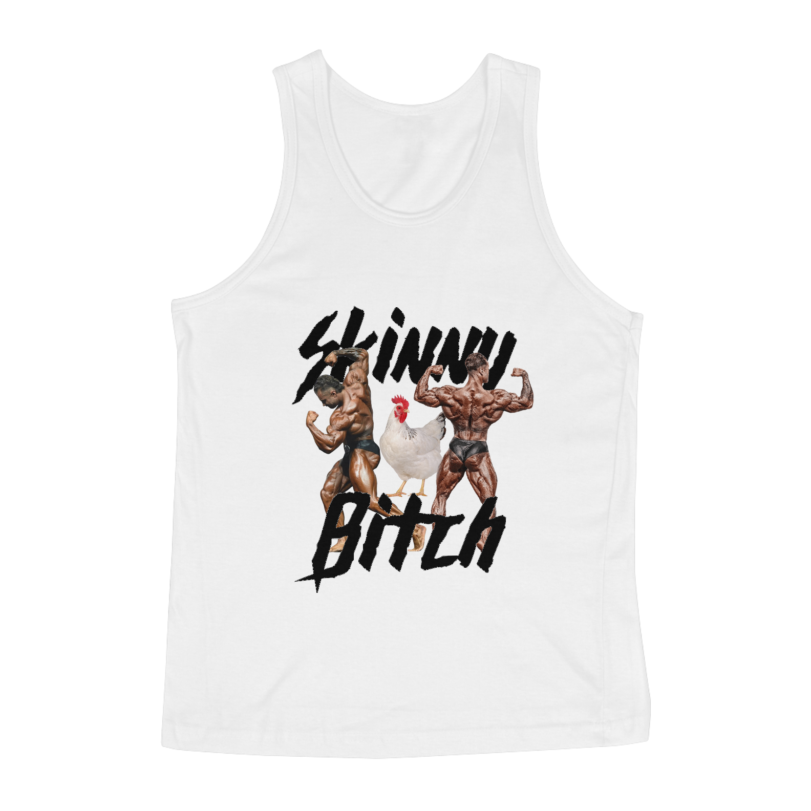 Skinny Bitch - Regata Branca