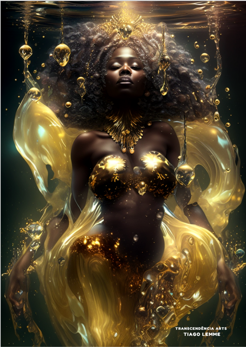 Nome do produto: POSTER OXUM RAINHA DO OURO