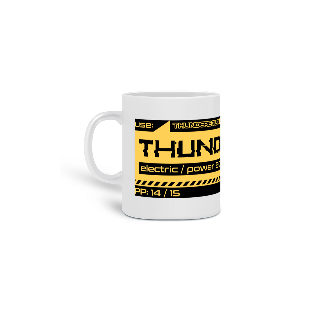 MoveWarning Thunderbolt Tag - Caneca