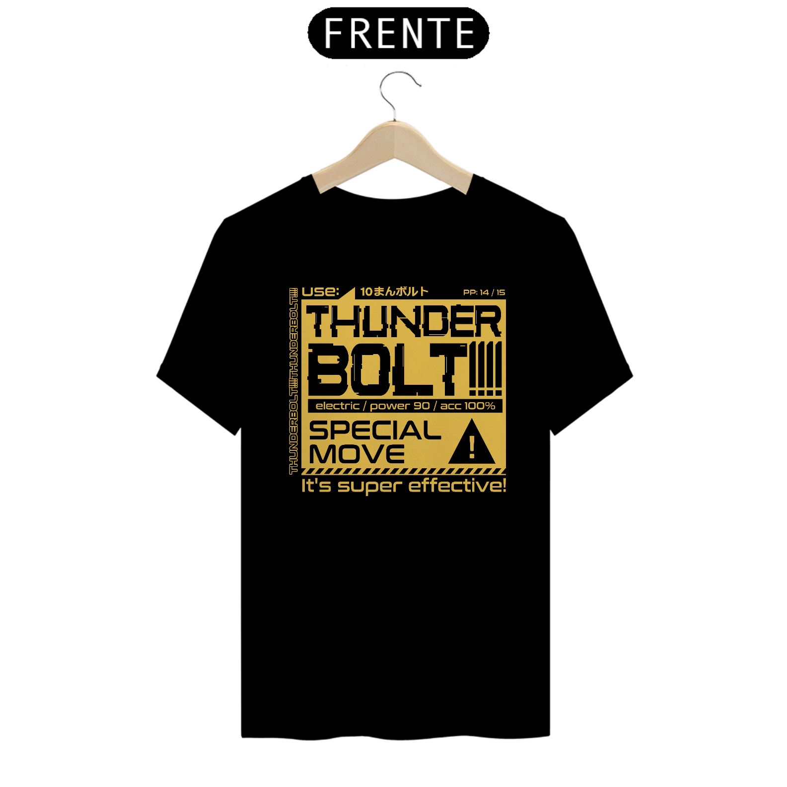 MoveWarning Thunderbolt - Camisa