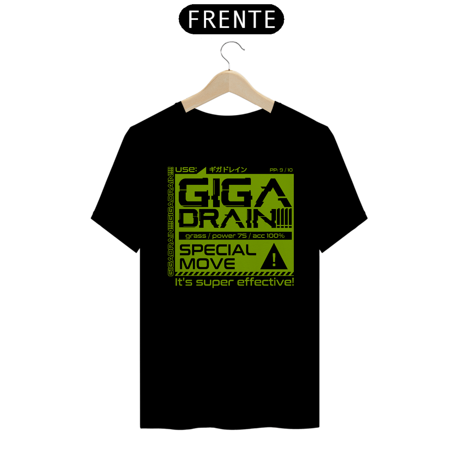 MoveWarning Giga Drain - Camisa