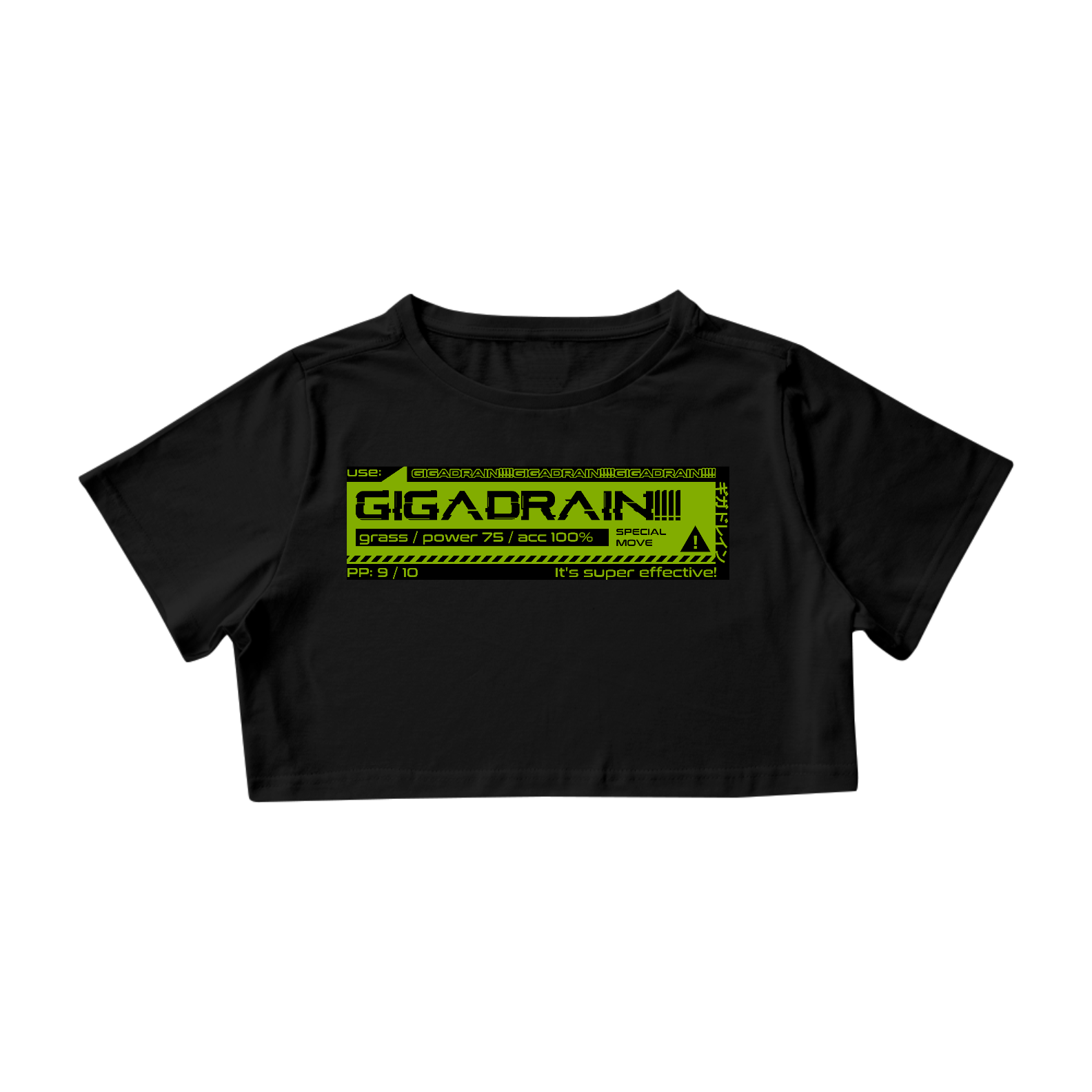 MoveWarning Giga Drain Tag - Camisa