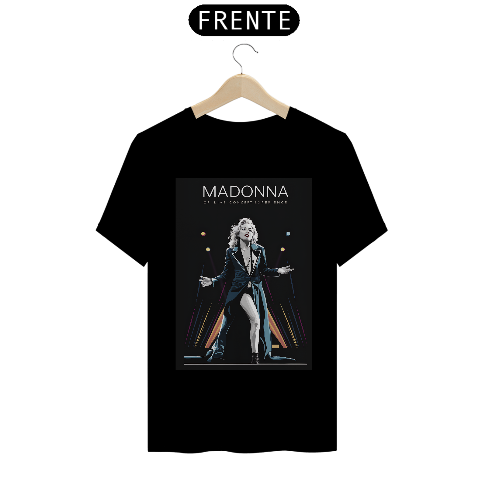 Camisa Madonna retrô Anos 80 - Divas do Pop