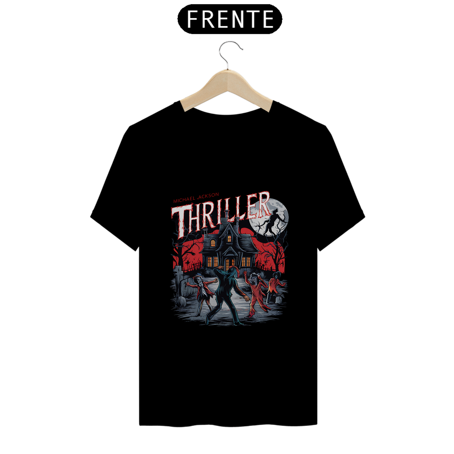 Camisa Thriller - Michael Jackson
