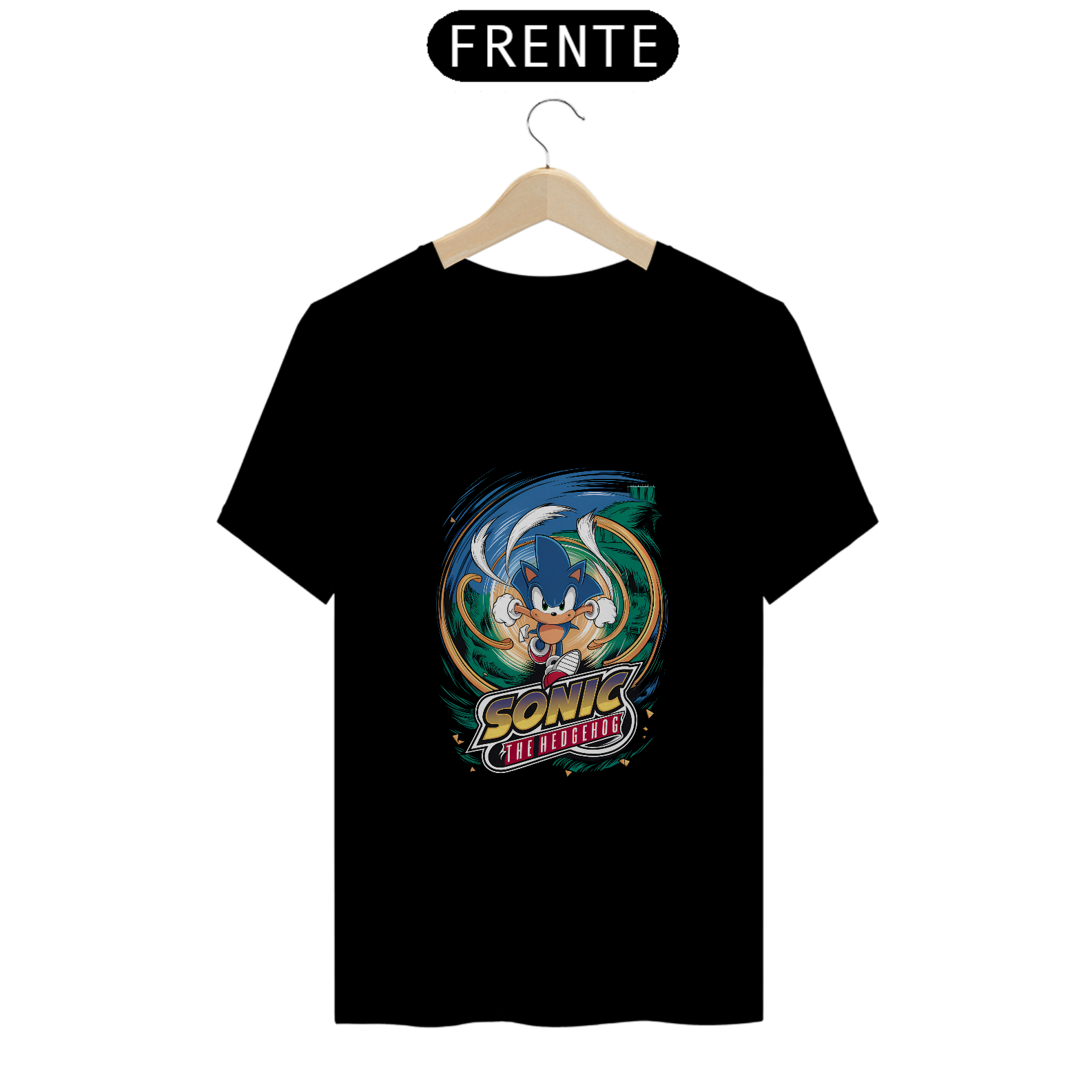 Camisa Sonic the Hedgehog