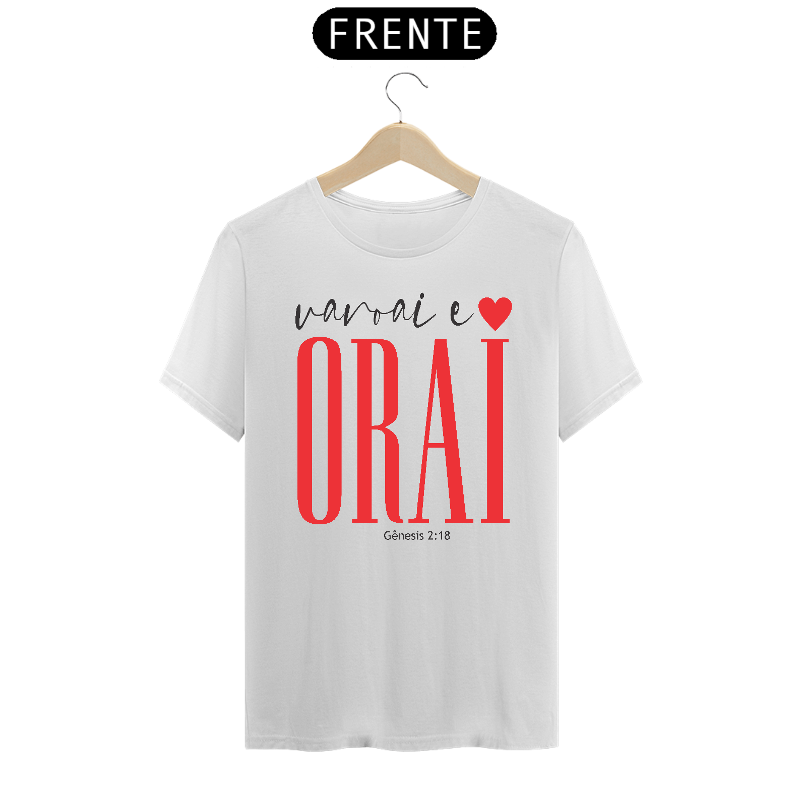 Camiseta Varoai e Orai - Branca