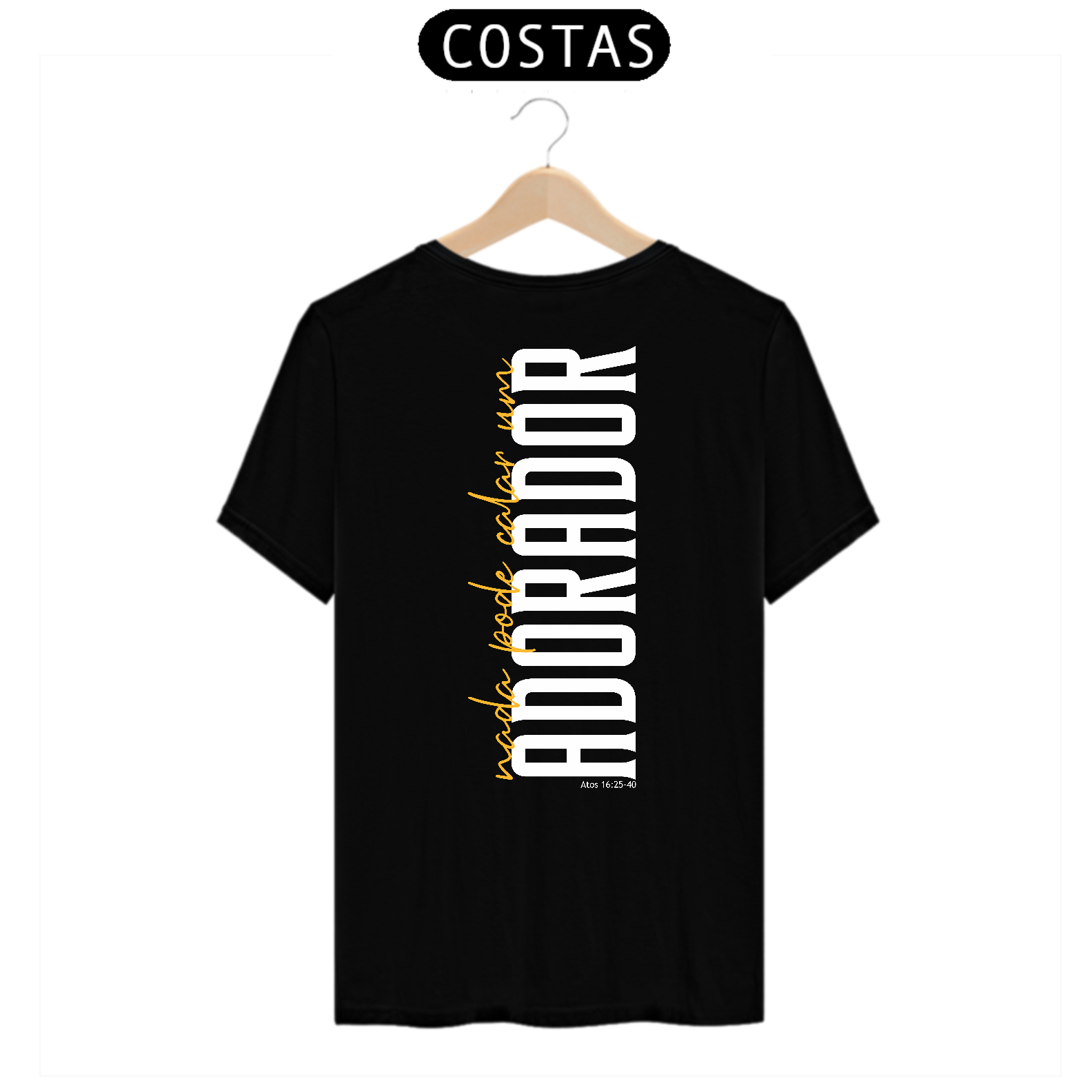 Camiseta Adorador Costas
