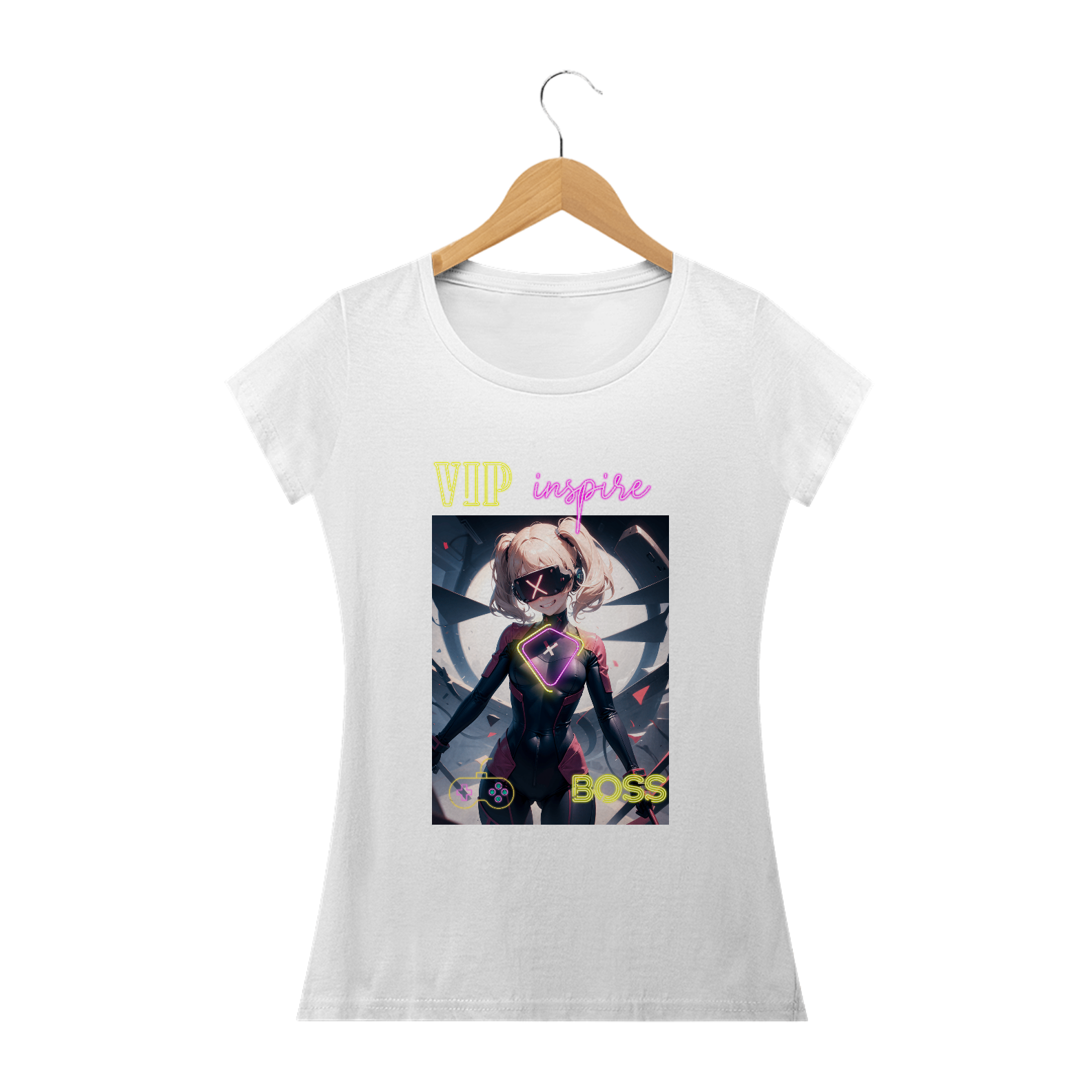 Anime girl, Syber punk, illustration