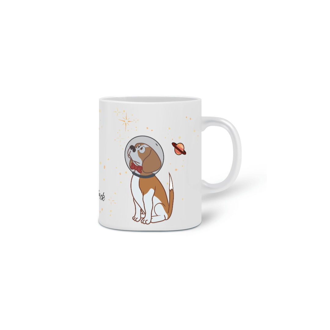 Caneca - Beagle astronauta