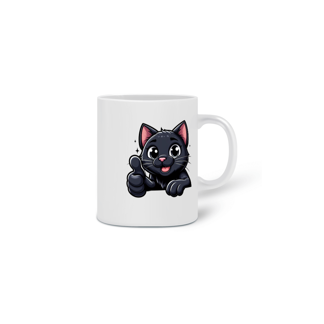 Caneca Todo dia Gato