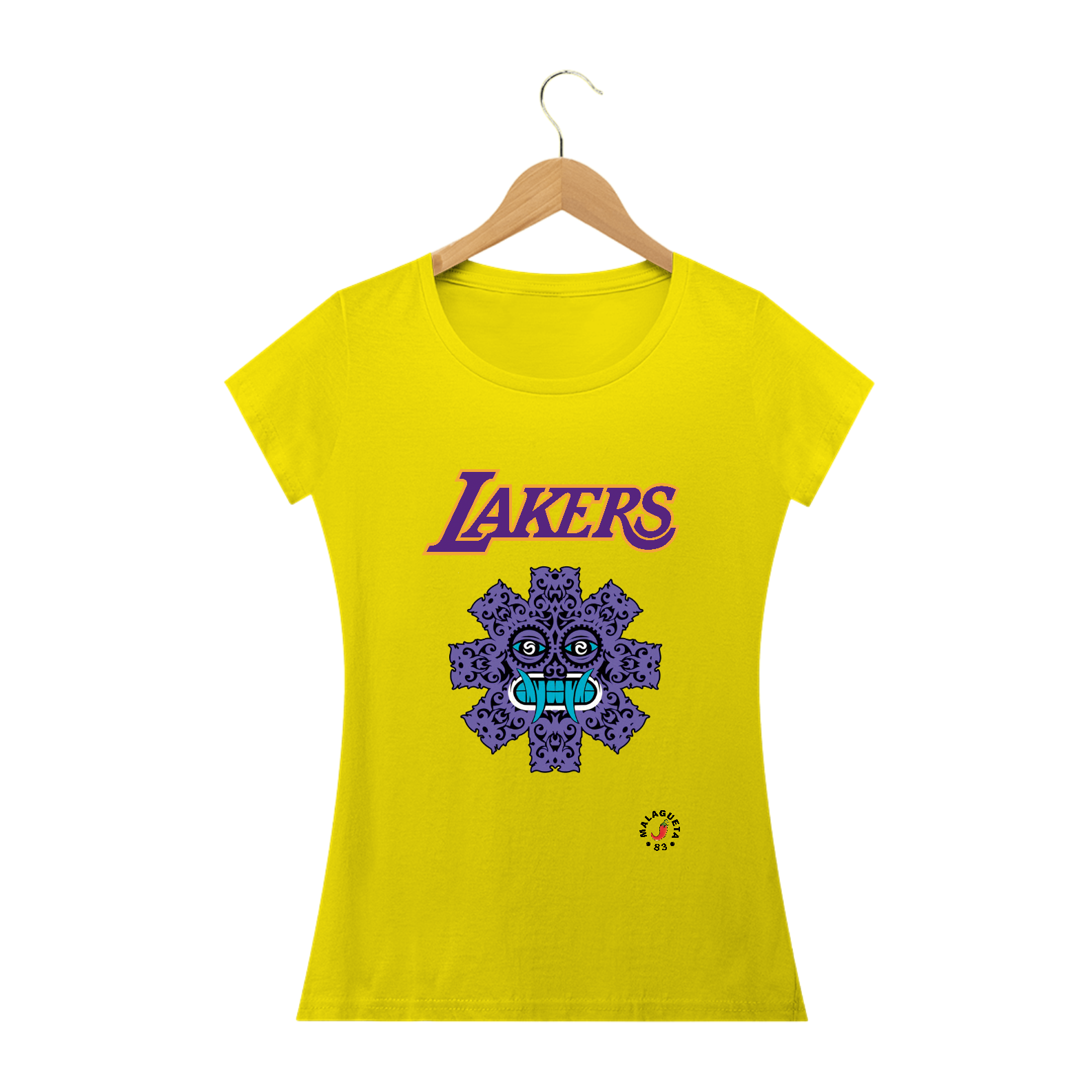 Baby Long Quality Red Hot Chili Peppers + Lakers amarela 