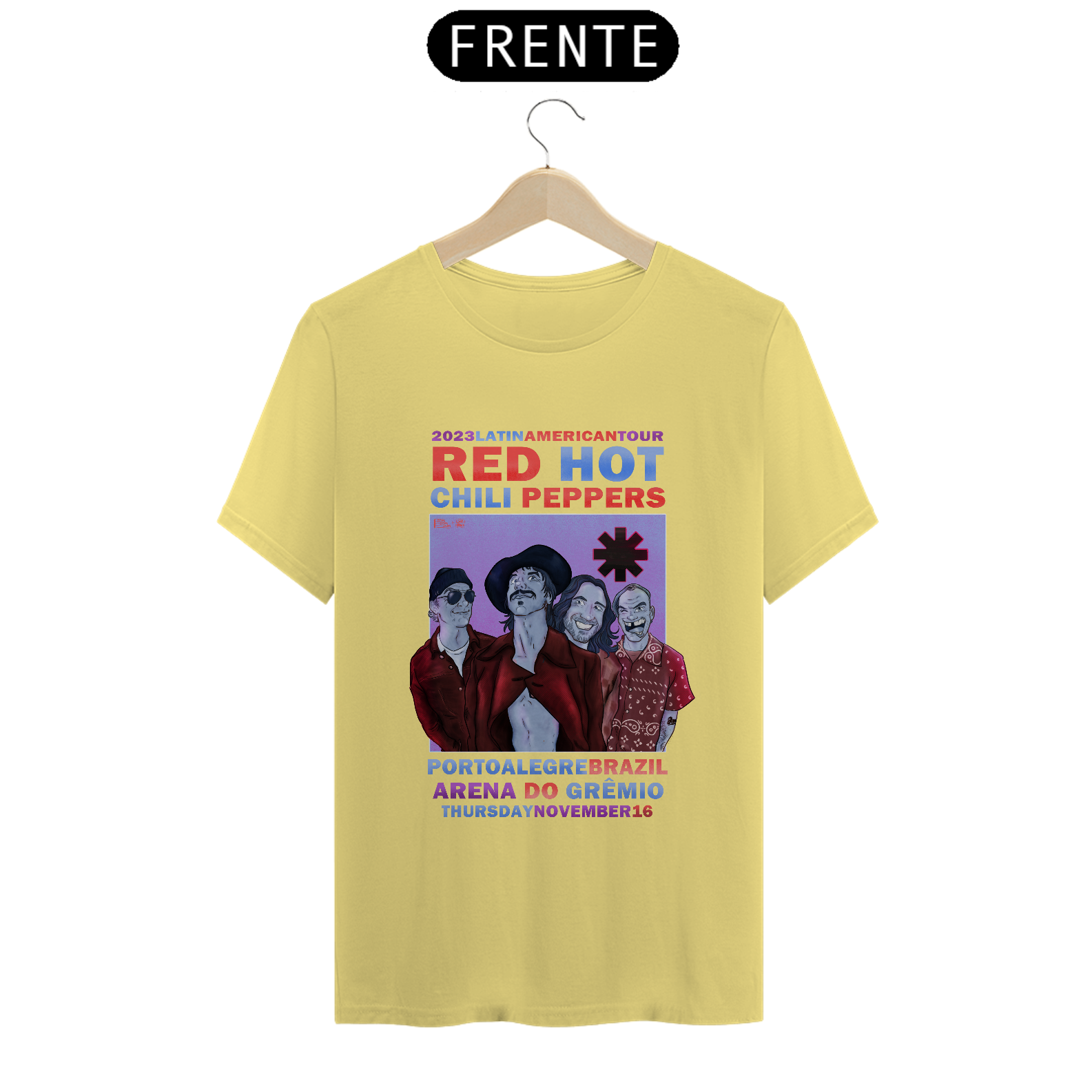 RHCP POA - Red Hot Chili Peppers Porto Alegre 2023 - by Conradraws