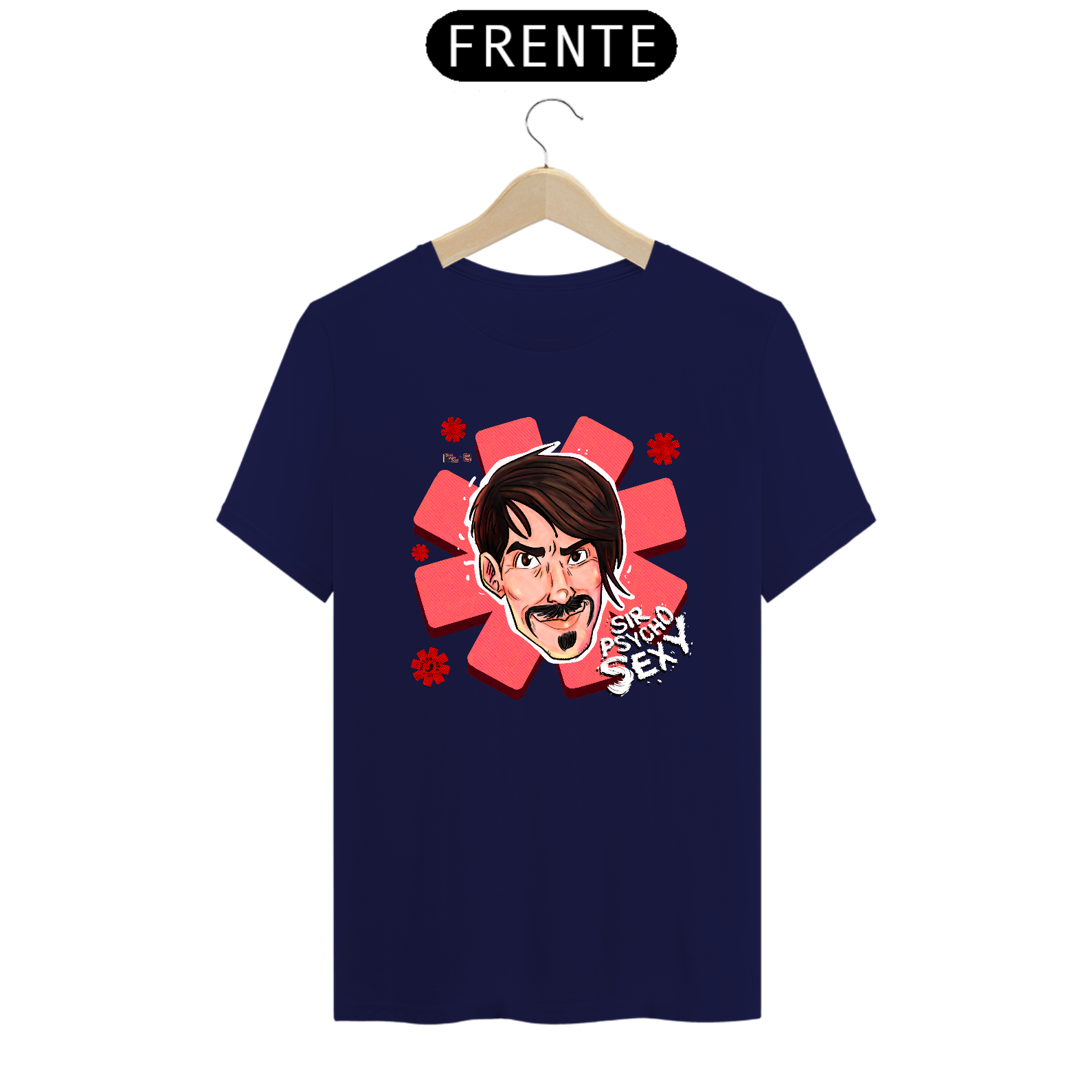 Nome do produto  Camiseta Classic Anthony Kiedis Sir Psycho Sexy multicores by Conradraws