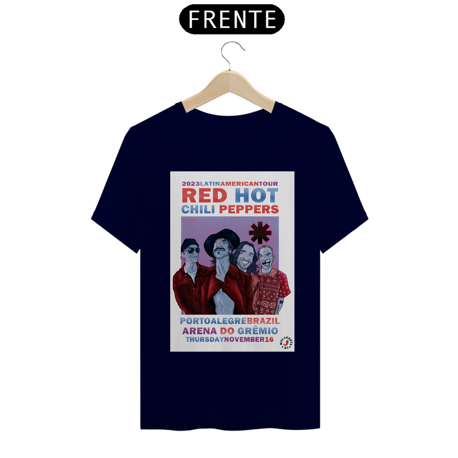 RHCP Porto Alegre 2023 By Conradraws Multicores