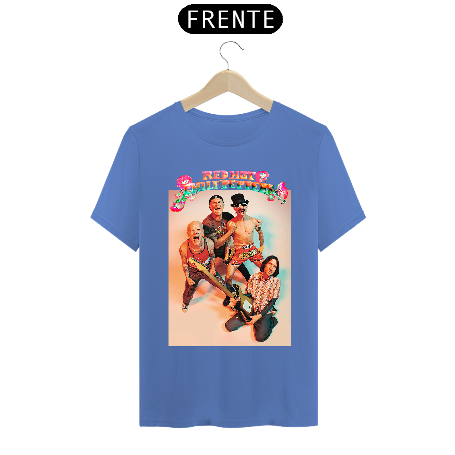 Camiseta Red Hot Chili Peppers RHCP arte 2023