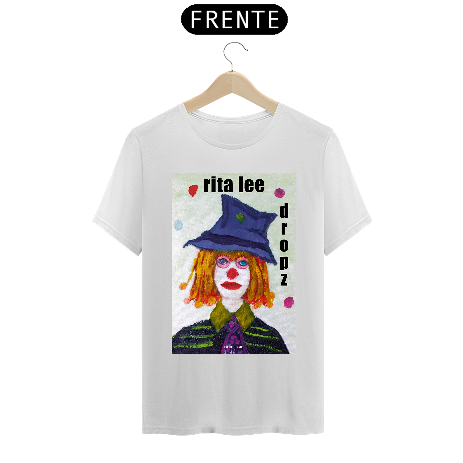 Camiseta Classic Rita Lee Dropz multicores