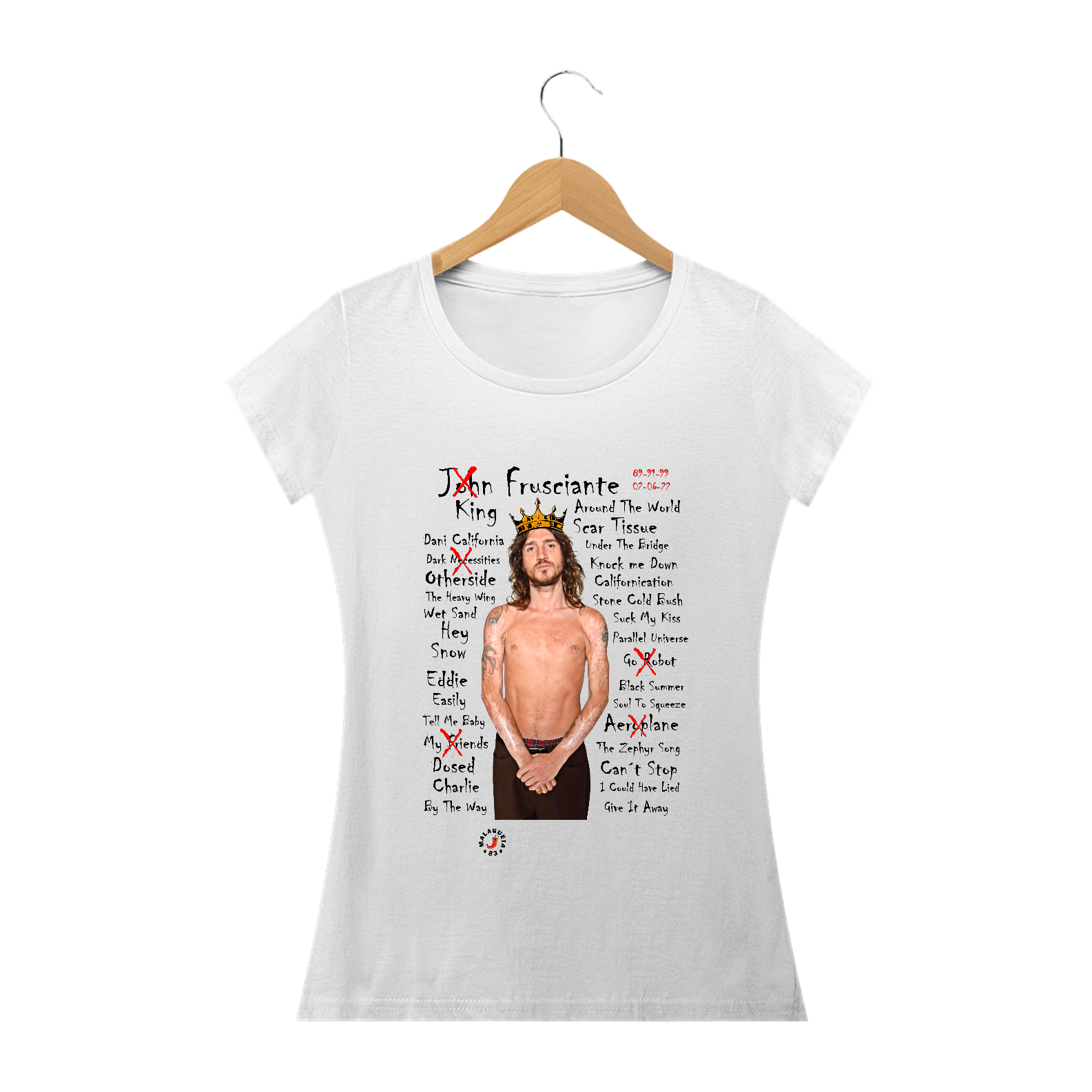 Baby Long Quality King John Frusciante Exclusiva